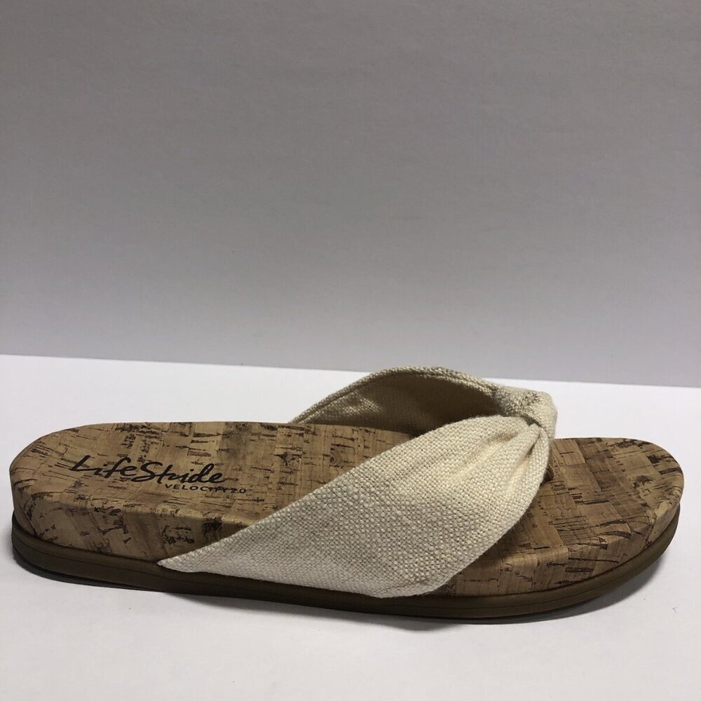 LifeStride Women’s Happy Slide Sandals, Size 9M